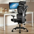 thumbnail image 2 of Office Chair Ergonomic Desk Chair   Back Gaming Chair  Big and Tall Reclining Chair Comfy Home Office Desk Chair Lumbar Support Breathable Mesh Computer Chair Adjustable Armrests, 2 of 2