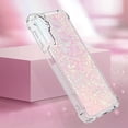 thumbnail image 6 of Case for Samsung Galaxy A25 5G Case Glitter Liquid Cute Clear Phone Case Floating Quicksand Shockproof Protective Bumper Soft TPU Case for Samsung Galaxy A25 5G Star Pink YB, 6 of 14