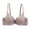 Dark Gray, variant on XFLWAM Women's Super Boost Padded Plunge Bra Lace Trim Smoothing Bralette Lift up Breathable Lightweight Daily Underwear