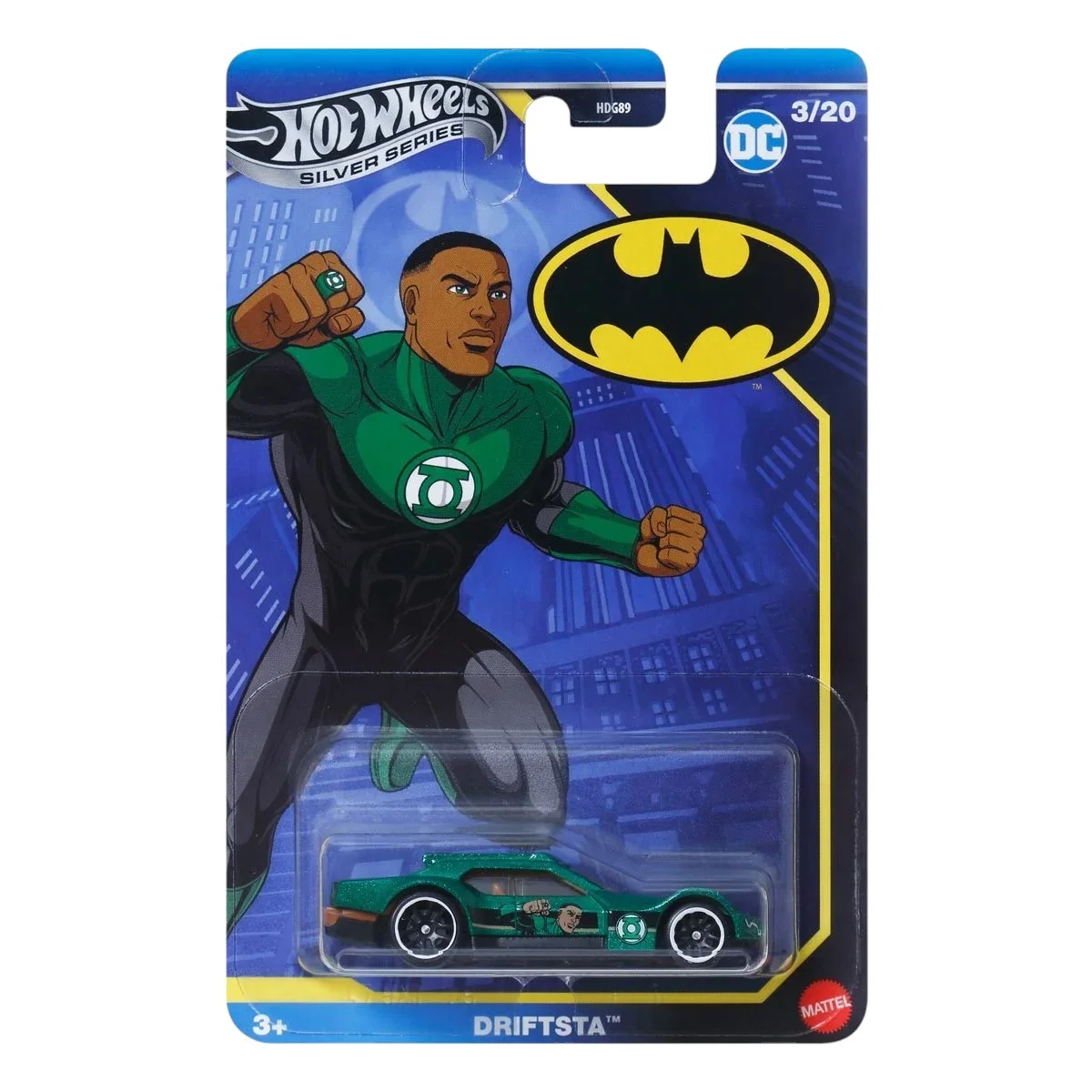 Hot Wheels DC Batman Silver Series Die-Cast Cars Collection, 5-Pack Set, Batmobile, Driftsta, Fast Felion, Flight '03