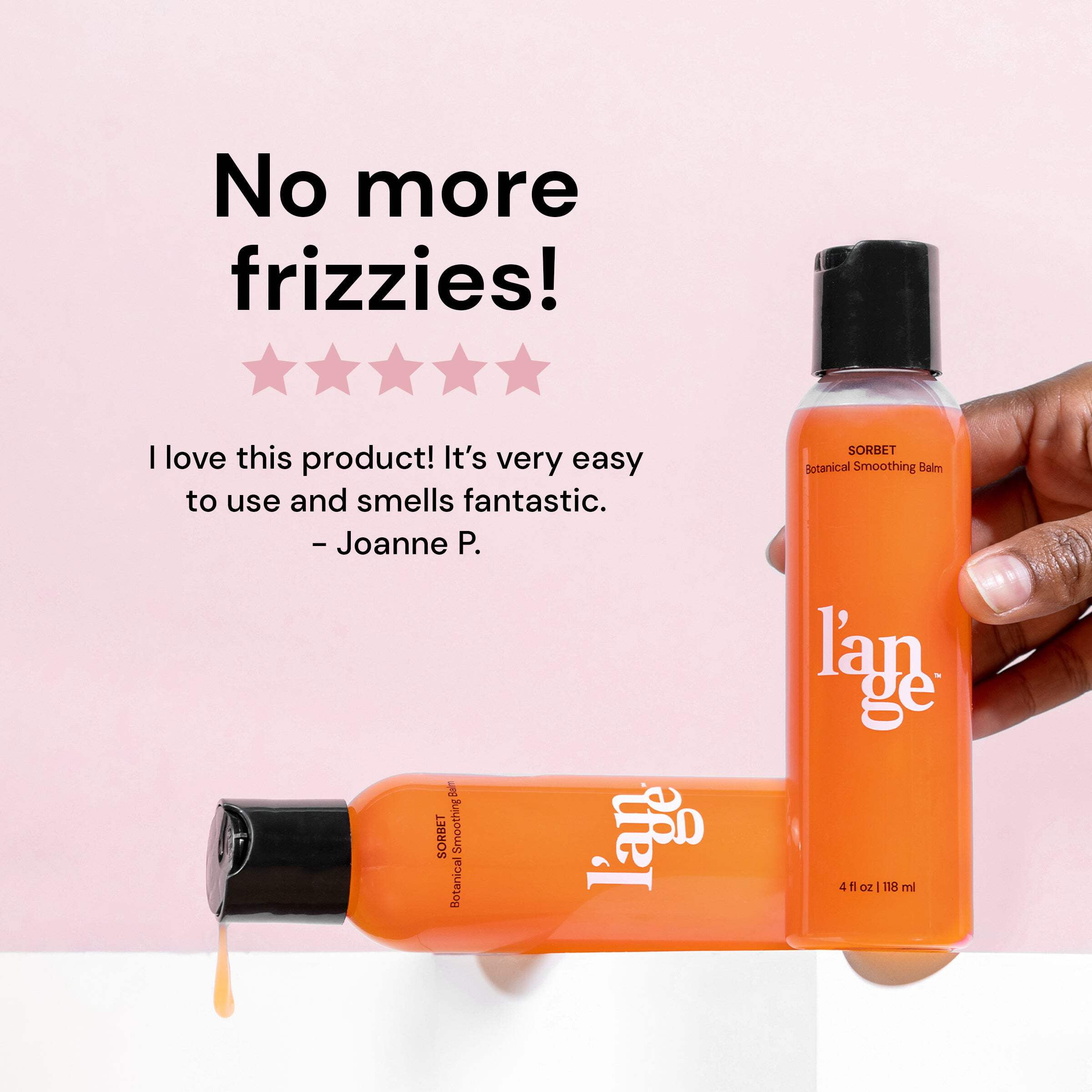 L'ange Hair Nourishing Biotin Coconut Oil Smoothing Balm Leave-In