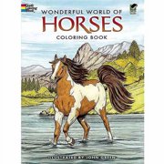 Dover Publications, Wonderful World of Horses Coloring Book