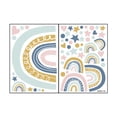 thumbnail image 5 of Cartoon Rainbow Star Wall Stickers For Baby Room Kids Room Girls Bedroom Wall Removable PVC Wall Decals For Home Decoration, 5 of 6