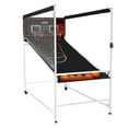 thumbnail image 3 of VEVOR 2-Player Indoor Arcade Basketball Game - Dual Shot Sport with 5 Balls, 8 Game Modes, Electronic Scoreboard, and Pump (Black & White), 3 of 12