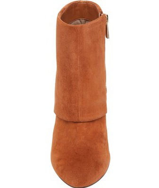 Jessica Simpson Women's Dyers Ankle Heeled Bootie, Autumn Umber - image 3 of 5
