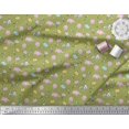 thumbnail image 2 of Soimoi Rayon Fabric Cloud,Star & Cute Elephant Kids Decor Fabric Printed Yard 56 Inch Wide, 2 of 3