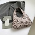 thumbnail image 3 of 3319 Bolso Leopardo A La Bolso Media Bolso Hombro Versátil Con Temperamento Bolso Mano Con Textura Bolso Mujer Bolso Baguette (rosa) Rosa, 3 of 5