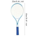 thumbnail image 2 of Vsenkes Tennis Ball Self Practice Training Lightweight Tool Tennis Racket Tennis er Set for Park Backyard Blue, 2 of 8