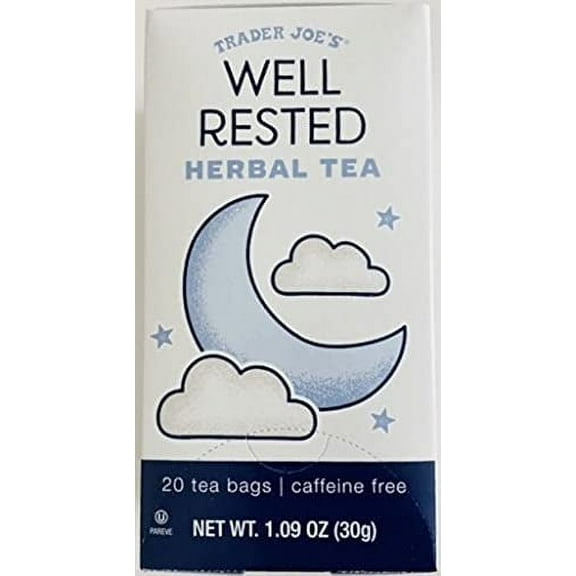 Trader Joe's Well Rested Herbal Tea 20 tea bags