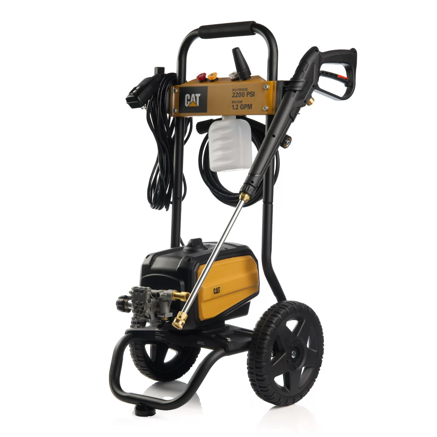 Colorfish 2200PSI Electric Pressure Washer W/ Turbo Nozzle, 13-Amp