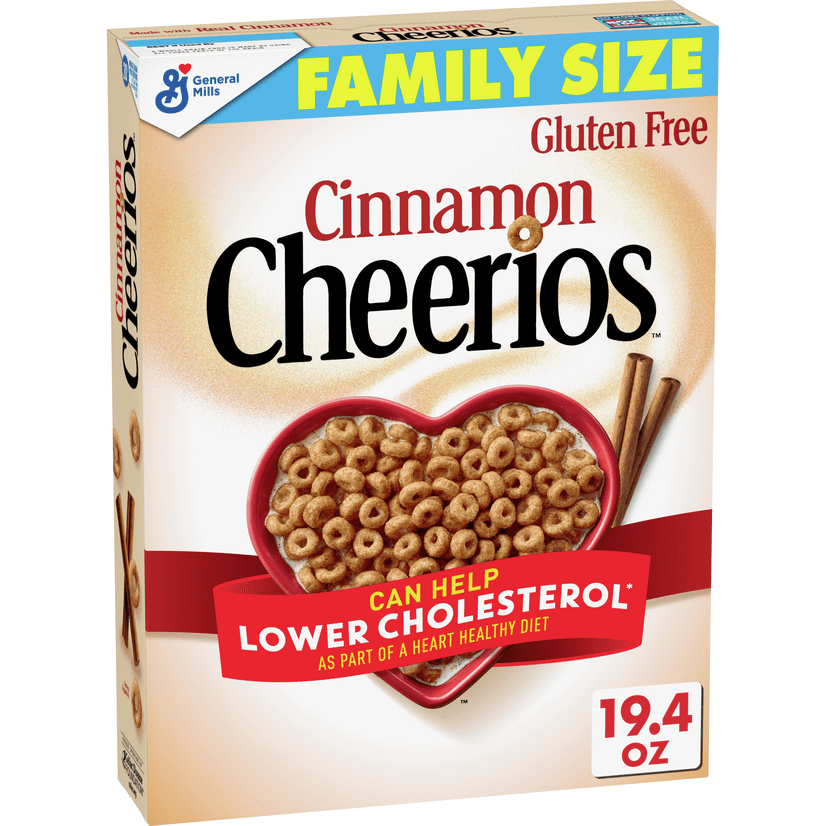 Cinnamon Cheerios Cereal, Gluten Free, 19.4 oz