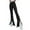 Black, variant on T Women's Wide Leg Pants Women Split Front Flare Pant Stretchy Comfy Athletic Yoga Leggings Elegant Long Pants Office Slacks