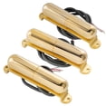 thumbnail image 5 of Artec LSA70 Alnico 5 Lipstick Style Single Coil Neck Middle Bridge Pickups Set for Strat Style Electric Guitar, Gold, 5 of 5