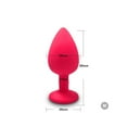 thumbnail image 1 of XBONP 1PCS Ensemble de Plug Anal Jouets Anaux Plugs Fessiers pour Débutants Femmes Hommes,m-Rouge, 1 of 4