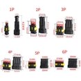 thumbnail image 3 of Kit de conectores impermeables de 352 piezas, terminal eléctrico de coche impermeable de 1/2/3/4 pines, para motocicleta, scooter, coche, 3 of 5