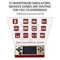 thumbnail image 5 of Q20 Mini Consola De Juegos Portátil De Código Abierto, Pantalla Ips De 2,4 Pulgadas, Consola De Juegos Retro, Regalos Para Niños matsuzay EL017166-01, 5 of 5