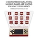 thumbnail image 4 of Q20 Mini Consola De Juegos Portátil De Código Abierto, Pantalla Ips De 2,4 Pulgadas, Consola De Juegos Retro, Regalos Para Niños Advancent EL017166-02, 4 of 5