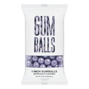 Candy Envy - Shimmer Lavender 1 Inch Gumballs - 2lb Bag - Approximately 113 Gumballs Per Bag - North American Made & Kosher Certified