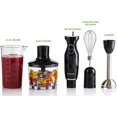 thumbnail image 4 of Ovente HS565B - Hand blender - 300 W - black, 4 of 9