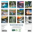thumbnail image 2 of Willow Creek Press, Waterfalls 2026 Mini Wall Calendar, 7'' X 7'', 18-Month Calendar with Stapled Binding, 2 of 5
