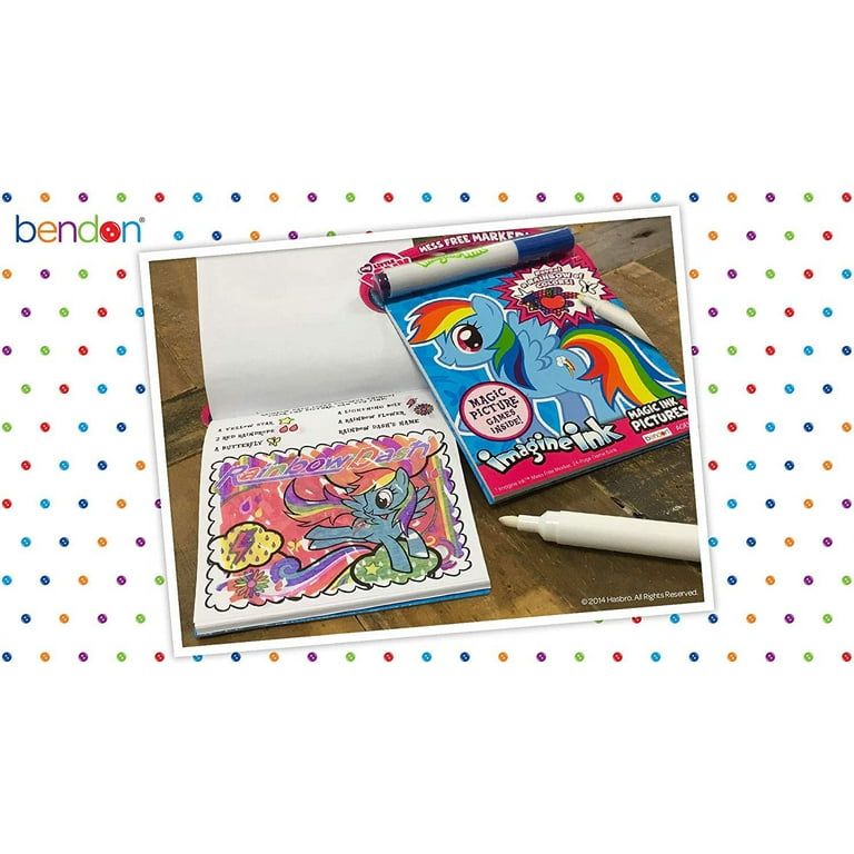 Imagine Ink Coloring Book Set for Girls (Bundle Includes 6 No Mess Books  and Stickers Featuring Trolls, Dumbo, and More)