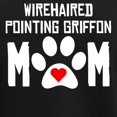 thumbnail image 3 of CafePress - Wirehaired Pointing Griffon Mom Pajamas - Women's Short Sleeve Print T-Shirt and Pants Dark Cotton Pajama Set, 3 of 7