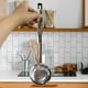 thumbnail image 5 of Cuchara Coladora De Acero Inoxidable, Utensilio De Cocina Multiusos, Espumadera Ranurada, Ideal Para Espumar, Cocinar a Fuego Lento, Colar Leche Y Descremar Aceite. Diseño Duradero., 5 of 9