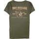thumbnail image 1 of True Religion Camiseta gráfica delgada metálica para mujer, verde, pequeña True Religion Camiseta gráfica, 1 of 2