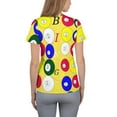 thumbnail image 2 of Yellow Bingo unisex Athletic T-shirt  (XS), 2 of 4