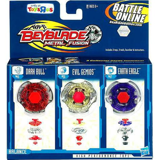 Battling Tops Beyblade Metal Fusion Earth Eagle Top Hasbro 20917 Toys & Games