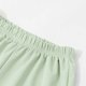 thumbnail image 5 of Pantalones largos para niños, de color liso, con cintura elástica, de talla media, transpirables, de verano, de poliéster., 5 of 7