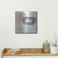 thumbnail image 5 of Luxe Metal Art 'Soft Floral II' by Linda Woods, Metal Wall Art, 12"x12", 5 of 9