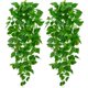 thumbnail image 1 of Plantas colgantes artificiales BLEUM CADE, 2 unidades, falsas, pothos, 1 of 7
