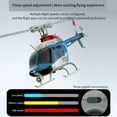 thumbnail image 3 of RC ERA C138 PRO Bell 206 RC Helicopter for Adults, 1/33 Scale 6CH Brushless Aileronless Remote Control Helicopter, 3D 6-Axis Gyroscope Stunt RC Aircraft Model with Optical Flow Positioning, 3 of 9