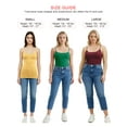 thumbnail image 6 of Emmalise 8 Pack Women’s Light Support Stretch Camisoles Coastal Calm Collection-M, 6 of 6