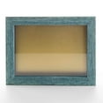 thumbnail image 2 of 16x20 Shadow Box Frame Farm Blue Real Wood with a Gold Acid-Free Backing | 13/16" of Usuable Depth, 2 of 7