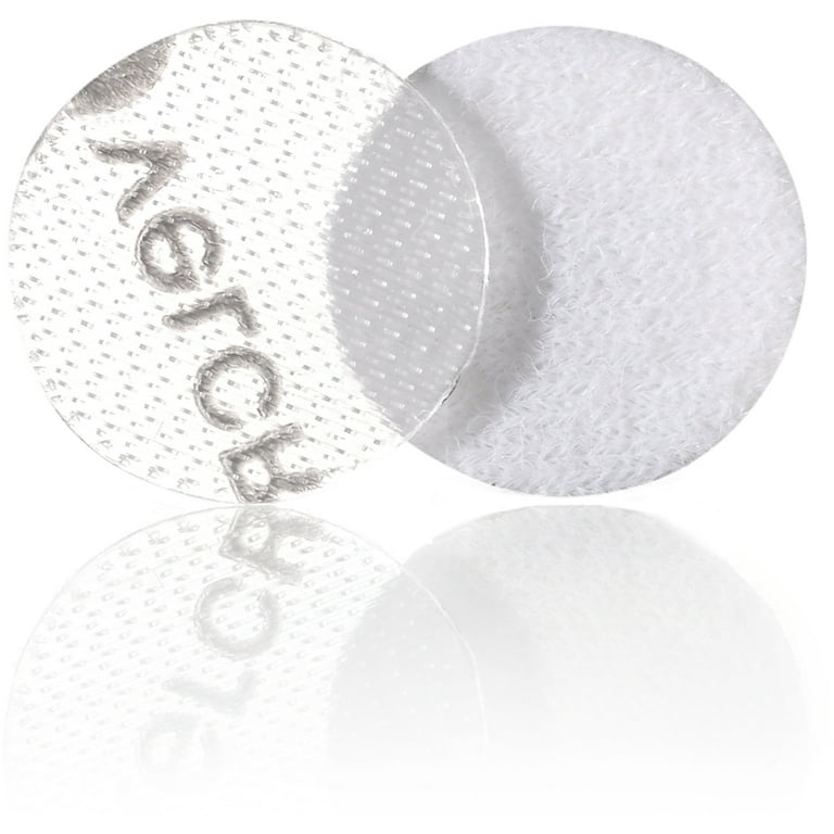 Velcro SB COINS 5/8 CLEAR