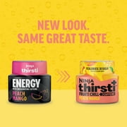 Ninja Thirsti FRUITI CHILL + CAFFEINE Peach Mango Flavored Liquid Water Drops, 1 Flavor Pod, WCFPCMG61