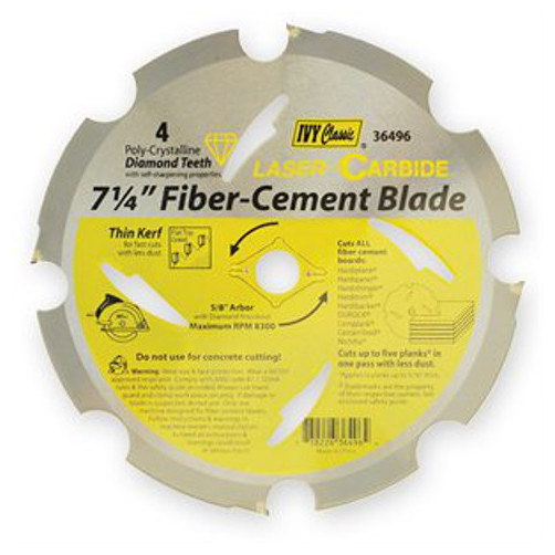 71/4" Fiber Cement Board Blade