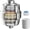Chrome, variant on 20-Stage Shower Filter, High Output Shower Filter for Hard Water, Remove Chlorine and Fluoride, Dry Itchy and , Consistent Flow Shower Water Filter, Chrome