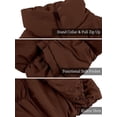 thumbnail image 4 of Women Cropped Puffer Vest Stand Collar Sleeveless Zip Up Padded Gilet Outerwear, 4 of 6