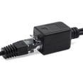 thumbnail image 2 of 1 Pair 12V Rj45 Passive Power Over Ethernet Poe Adapter Injector + Splitter Kit (Black), 2 of 5