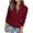 Wine Red, variant on PRETTYGARDEN Womens Sweaters Quarter Zip Knit Long Sleeve Business Casual Pullover Tops Fall Fashion Work Outfits