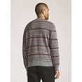 thumbnail image 3 of Chaps Men’s and Big Men’s Fair Isle Crewneck Sweater, Sizes S-2XL, 3 of 7