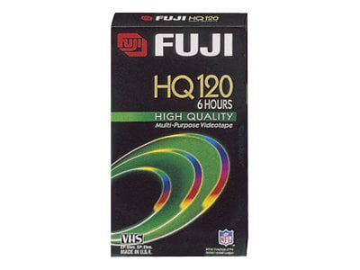 Discontinued by Manufacturer Fuji HQ T-120 VHS Video Cassette 7 Pack 