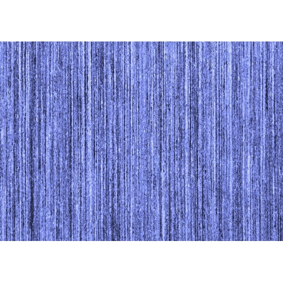 Ahgly Company Indoor Rectangle Abstract Blue Contemporary Area Rugs, 4' x 6'