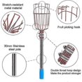 thumbnail image 3 of KAIYANG Recolector de frutas telescópico, recolector de frutas desmontable, pinza con acero inoxidable, 3 of 4