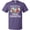 Purple, variant on Inktastic Promoted to Great Grandma with Flowers T-Shirt