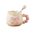 thumbnail image 1 of Vwrxbz Mug Office Ceramic Coffee Mug with Spoon Set for Tea Hot Chocolate Home Kitchen Desk Gift Set, 1 of 8