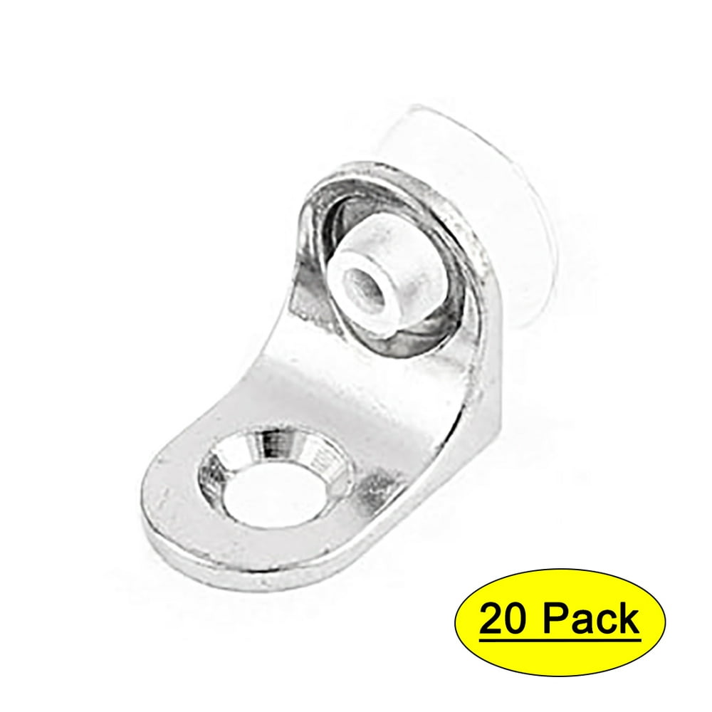 Unique Bargains Suction Cup Base Glass Shelf Support Fixing Clip